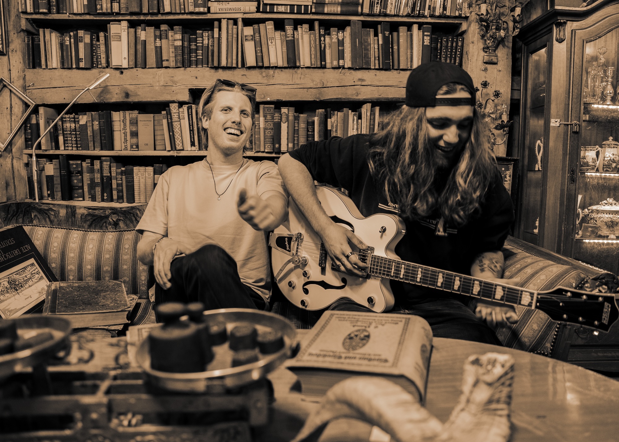 Studioaufnahme – Hinde&Longa im Recording